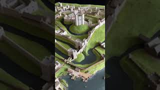 Wallingford Castle model for Wallingford Museum [upl. by Aciria]