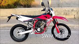 SWM RS125R 2022 [upl. by Llenoil]