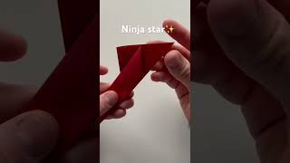 Origami Ninja star easy paper Ninja star [upl. by Anele]