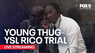 WATCH LIVE Young Thug YSL Trial Day 49  FOX 5 News [upl. by Prober]