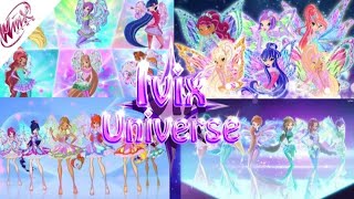 all ivix universe vip transformations butterflixtynixdreamixonyrixcosmix [upl. by Tamiko]