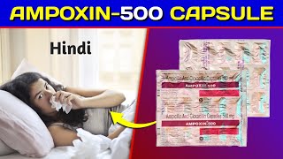 Ampoxin500 Capsule  Ampicillin and Cloxacillin Capsule Review in Hindi  by Mt discuss [upl. by Rednasyl]