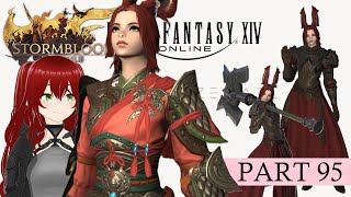 They summoned Tsukuyomi  Final Fantasy XIV PostStormblood  Part 95 [upl. by Gradey]