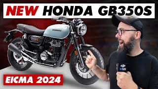 New 2025 Honda GB350S Announced Everything You Need To Know  EICMA 2024 [upl. by Lacsap]