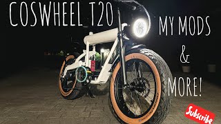 COSWHEEL T20 modded eBike fat bike [upl. by Allcot139]