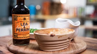 Lea amp Perrins SORTED food  How to make the British classic Steak and Mushroom Pie [upl. by Terb]