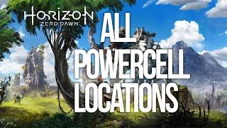 Horizon zero dawn  All Powercell locations [upl. by Colp]