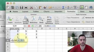 How to Sum a Column or Row of Excel Cells [upl. by Hephzipah]