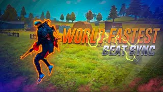 Worlds Fastest Free fire Beat Sync Montage Bhaag Johnny Daddy Mummy Free Fire Beat Sync Montage [upl. by Angell]