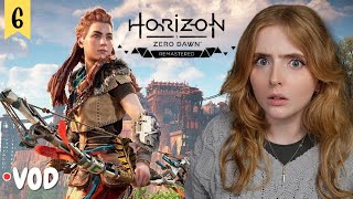 Horizon Zero Dawn Remastered Pt 6  First Time Playing  VOD  Krysttl [upl. by Arza]