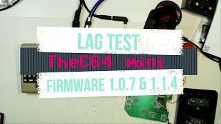 C64 Hardware  TheC64 mini  Input Lag Test [upl. by Yoshi]