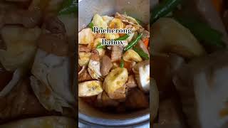 Pocherong Baboy food recipe cooking highlightseveryone foodlover foodie [upl. by Arutak]