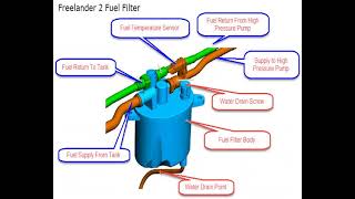 Land Rover Freelander 2 Fuel Filter Autel AP200 ODB2 Live Data [upl. by Jilli]