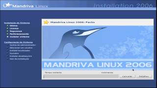 Como Instalar o Mandriva 2006  Formatação Linux [upl. by Seagrave]