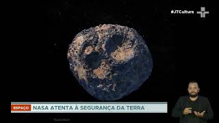 Asteroide do tamanho do Maracanã passa raspando a superfície da terra [upl. by Scotty]