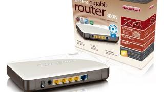 Sitecom Wireless Gigabit Router 300N X4 WLR4000  TVtech [upl. by Deehahs]