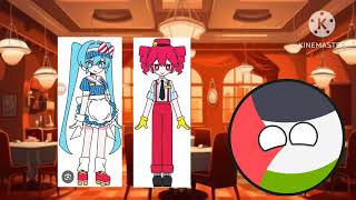 miku and teto come to palestine café animated mashup spoof [upl. by Damas]