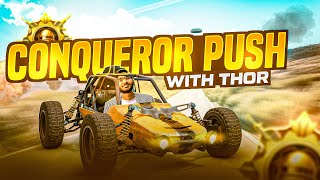 CONQUEROR PUSH 6x Spray King is Back Rush Gameplay  PUBG MOBILE [upl. by Noicpecnoc155]