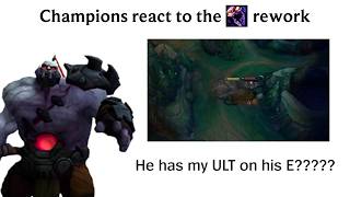 League Champions react to Skarners Rework [upl. by Pliner]