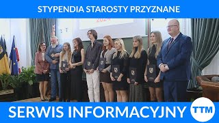 Stypendia starosty przyznane [upl. by Anawyt479]