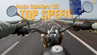 Fantic CABALLERO SCRAMBLER 125 TOP SPEED [upl. by Chery]