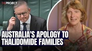 Australian PM Issues Apology To Thalidomide Families [upl. by Ahsenev]