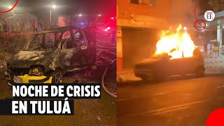 Noche de crisis en Tuluá atentados toque de queda y militarizada  El Espectador [upl. by Pooi842]