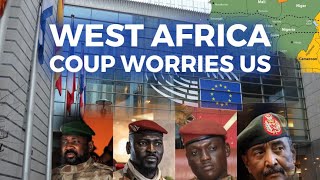 European Union Worried West Africa Coups Will Overthrow Their Influence [upl. by Stanislaw308]