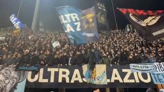 Ultras Lazio a Firenze  Fiorentina  Lazio 26022024  Serie A [upl. by Effy961]