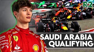 Saudi Arabia Grand Prix Qualifying  F1 2024 LIVE [upl. by Nahgeem]