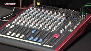 Allen amp Heath ZED Series Mixers Review by Sweetwater Sound [upl. by Neelrak633]