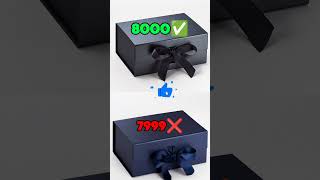 Choose gift box🎁🎁 8000 and7999shorts [upl. by Cofsky612]