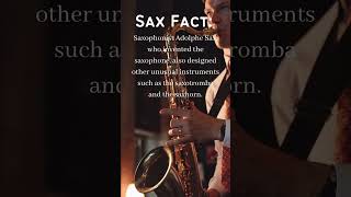 Sax Fact No2 shorts [upl. by Pitarys]