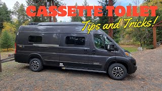 Winnebago Solis 59PX  Cassette Toilet Tips amp Tricks [upl. by Zielsdorf]