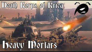 Death Korps of Krieg Print assemble and paint Heavy Mortar [upl. by Ambrosia]