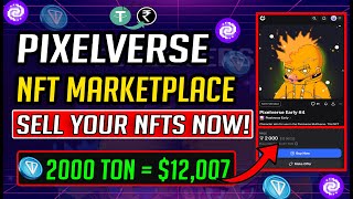 Pixelverse NFT Marketplace Sell Your NFTs Now  How to Sell Pixelverse NFT on Marketplace Guide [upl. by Krall]