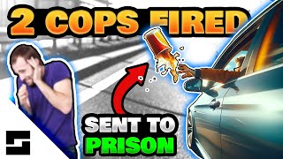 2 Cops Fired SENT TO PRISON  4 Others Suspended [upl. by Einotna194]