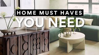 MUST HAVE HOME DECOR YOU NEED  INTERIOR DESIGN TRENDS 2024 [upl. by Yeorgi]