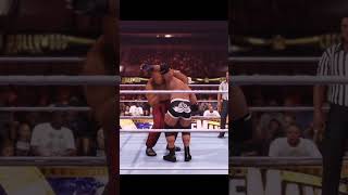 The Great Khali Throws Goldberg smackdowlive shortsfeed wwe [upl. by Alliuqaj]