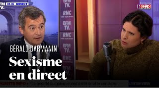 quotCalmezvous madame ça va bien se passerquot  le dérapage de Darmanin face à Apolline de Malherbe [upl. by Phiona]