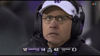 Oregon Obliterates the Washington Offensive Line [upl. by Sclar]