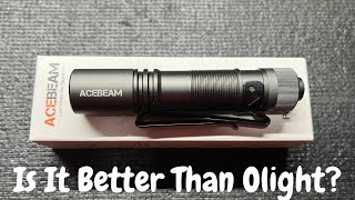 The 1000 Lumen Acebeam Pokelit AA EDC Flashlight [upl. by Nostaw]