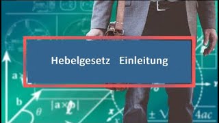 Hebelgesetz Einleitung [upl. by Dorcas]