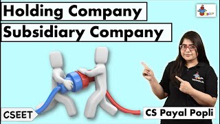 Holding Company and Subsidiary Company  Difference between Holding company and subsidiary company [upl. by Yasmar153]