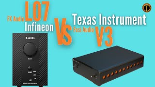 Fosi V3 Mono Vs FX Audio L07 Amps Comparison Review [upl. by Ltsyrk]