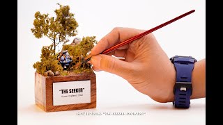 BUILD REALISTIC DIORAMA THE SEEKER [upl. by Akkahs]