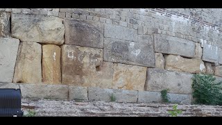 Megalithic polygonal wall in Plovdiv [upl. by Hardi]