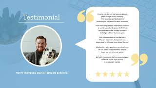 Client Testimonial Template [upl. by Onailime166]