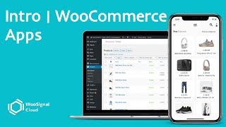 WooCommerce App Template Intro  WooSignal [upl. by Beatriz]