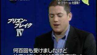 Wentworth Miller INTERVIEW in Japan [upl. by Betthezel]